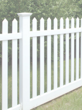 Vinyl Picket Fence