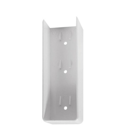 Flat Mount Vinyl Bracket 1 3/4 x 5 ½ Rail White