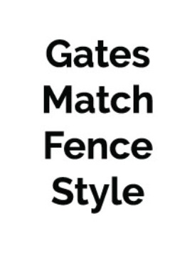 6'H x 49 1/2" W Semi Privacy Walk Gate White 