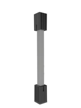 36" High Flush Mount Structural Post