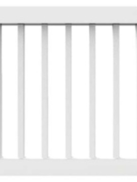 36" x 48" White Rail Gate Kit 
