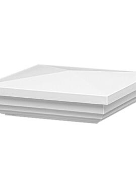 New England Post Cap 4 x 4 White