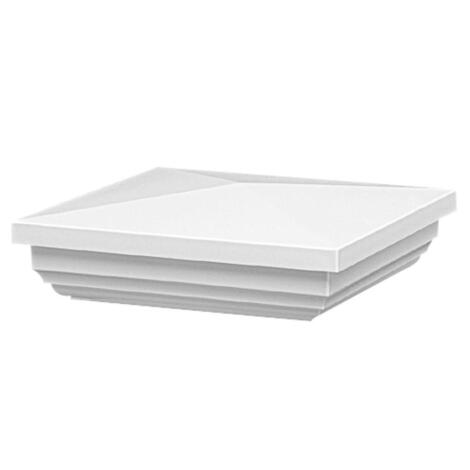 New England Post Cap 4 x 4 White