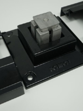 Black Aluminum 2 1/2" Surface Mount & Cover G2