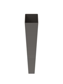 4.25in X 4.25in X 108in Bronze Aluminum Post Sleeve