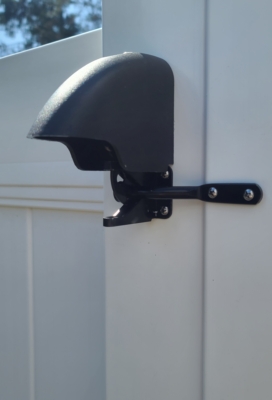 Back hood and latch 