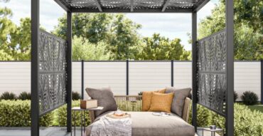 Vinyl Decorative Screen & Pergola