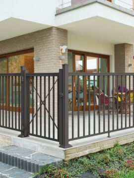 36in Aluminum Bronze Railing Gate Kit