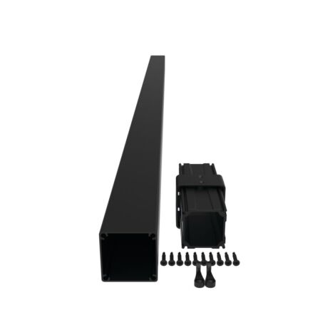 2.5" Black Railing Post Extension  