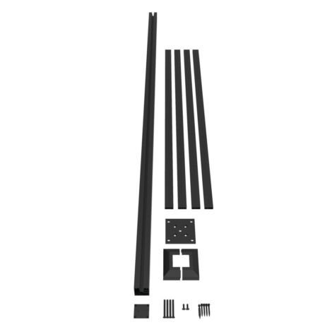 Vinyl Decorative Screen Wall Corner Post Kit