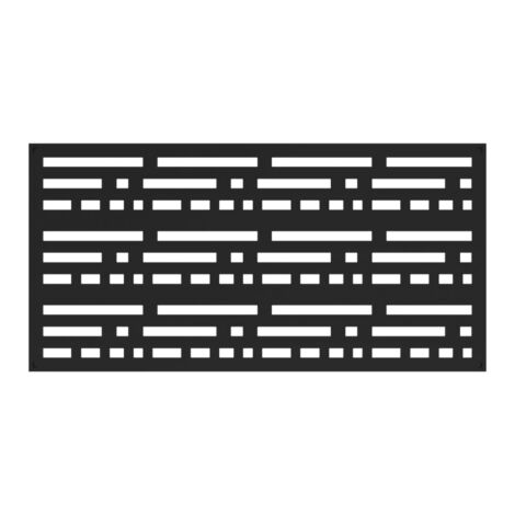 Black 2' X 4' - Morse Decorative Screen Panel