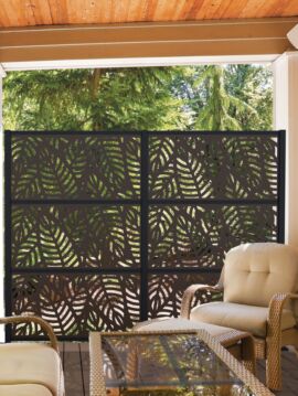 Umber 2' X 4' - Sanibel Decorative Screen Panel