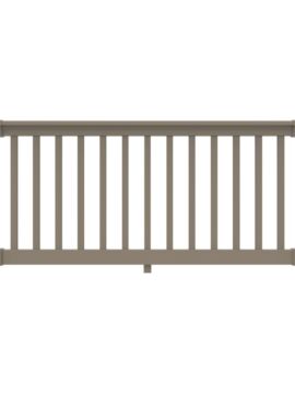 36" High x 6' Long  Clay" T Style Vinyl Railing 