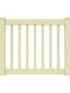 36" x 48" Tan Rail Gate Kit 