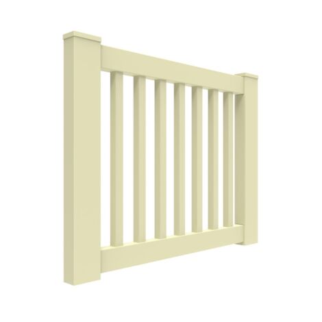 36" x 48" Tan Rail Gate Kit 