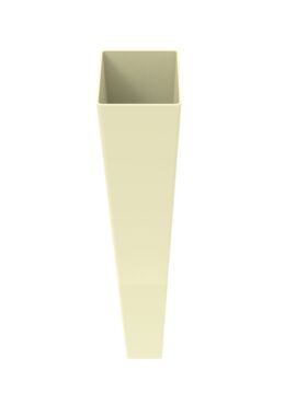 4 X 4 X 36" Tan Vinyl Post Sleeve 