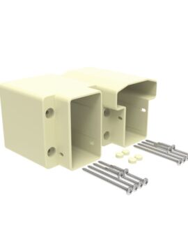 Swivel/Adjustable Stair Bracket Kit Tan