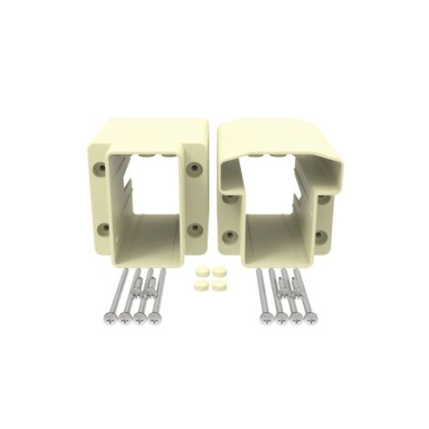 Swivel/Adjustable Stair Bracket Kit Tan