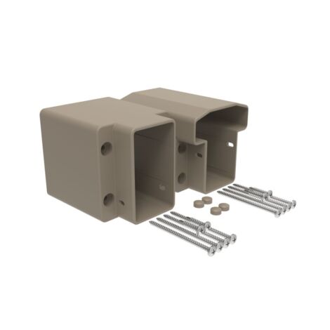 Swivel/Adjustable Stair Bracket Kit Khaki