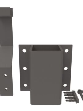 2.5in Fascia Mount Line Brackets - Bronze
