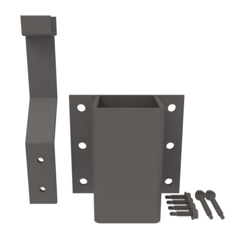 2.5in Fascia Mount Line Brackets - Bronze