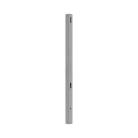 5"x5"x108" Norfolk  Line Post Gray Woodgrain