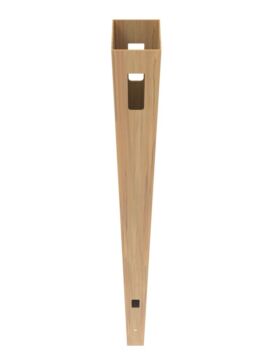 5"x5"x108" Norfolk  Line Post Woodgrain