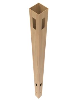5"x5"x108" Norfolk  Corner Post Woodgrain