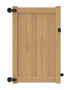 6'x46" Norfolk Walk Gate Woodgrain