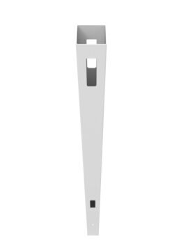 5"x5"x108" Line Post for The Grove Panel White