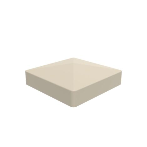 5"x5" Pyramid Post Top Clay