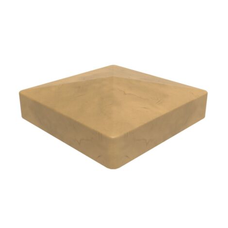 5"x5" Pyramid Post Top Woodgrain