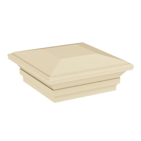 5"x5" Contemporary Post Top Tan