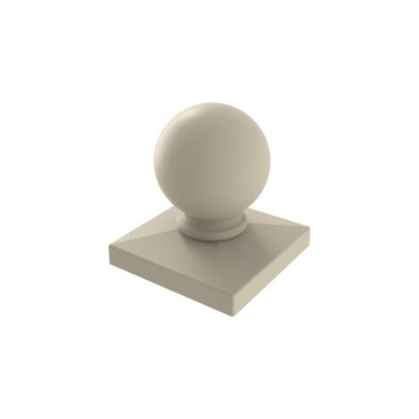 Tan Vinyl Ball Cap w/ 5" sq. Base 