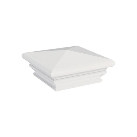 5"X5" Federation Post Top White