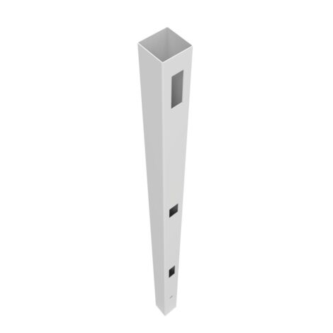 5"X 5"X 108" Belmont Pool Code End/Gate Post White