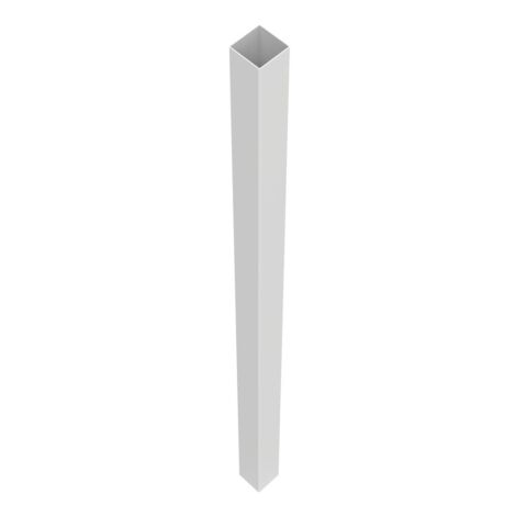 5"x5"x84" Blank Post White