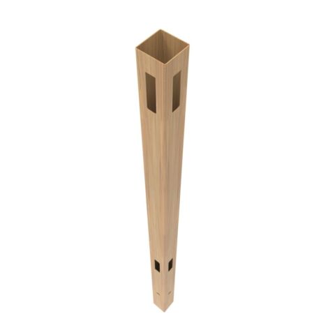 5"x5"x108" Corner Post for Horizontal Panel Woodgrain