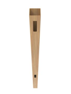 5"x5"x108" End/Gate Post for Horizontal Panel Woodgrain