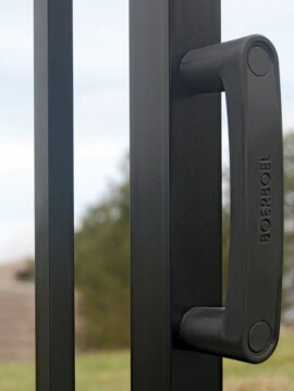 EZ Grip Gate Handle Black
