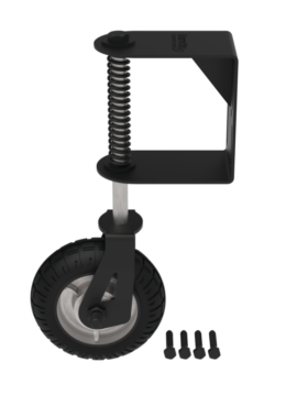 Heavy Duty Gate Wheel - Black