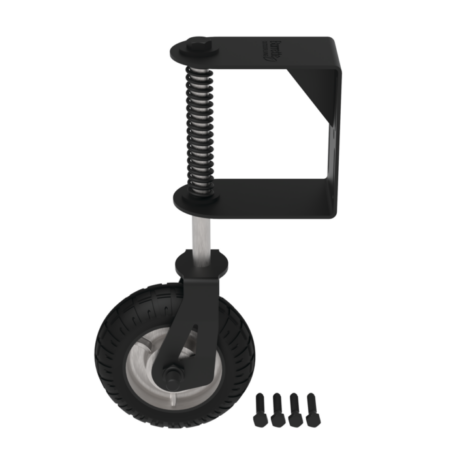 Heavy Duty Gate Wheel - Black