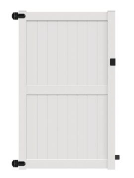 8' H x 58" W Colden Walk Gate White 