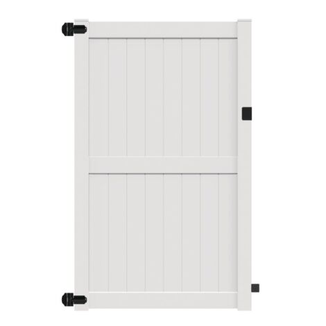 8' H x 58" W Colden Walk Gate White 