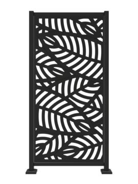 3'x6' Vertical Vinyl Decorative Screen Wall Kit