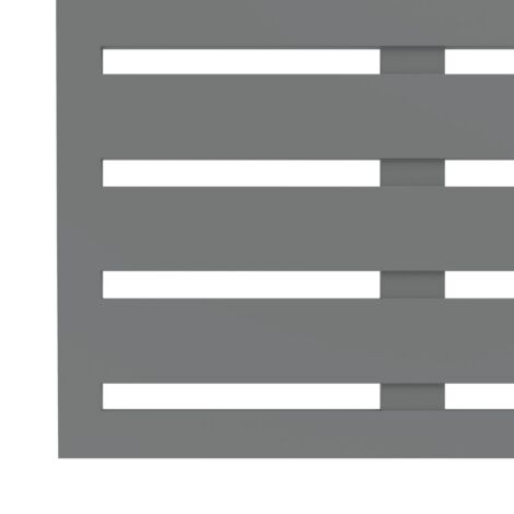 Gray 3' X 6' - Boardwalk Decorative Screen Panel
