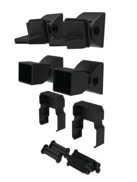 Potomac Stair Bracket Kit - Black 