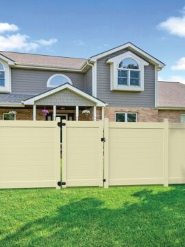 6'H X 8'W Horizontal Chesapeake Privacy Panel Tan