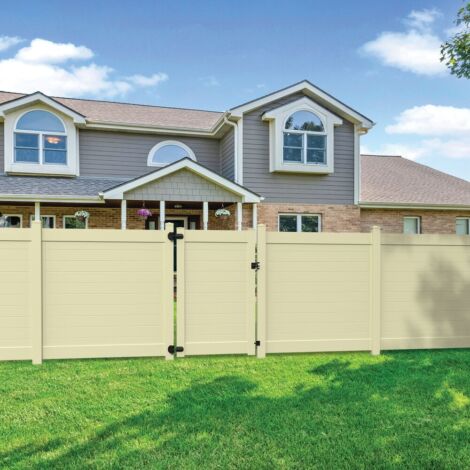 6'H X 8'W Horizontal Chesapeake Privacy Panel Tan