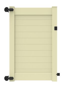 6' H x58" W Horizontal Chesapeake Walk Gate Tan